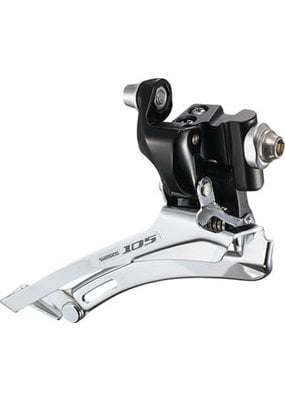 SHIMANO AMERICAN CORP. Shimano 105 FD-5700 10-Speed Braze-On Double Front Derailleur Black