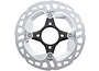 Shimano RT-MT800-SS Disc Rotor - 140mm, Center-Lock, Silver/Black