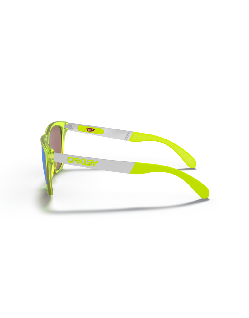 Oakley Frogskins Mix Sunglasses - (A) Matte Uranium w/ PRIZM Sapphire