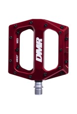 DMR Vault MIDI Pedals - Platform, Aluminum, 9/16", Deep Red