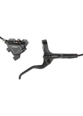 SHIMANO AMERICAN CORP. Shimano Altus BL-MT201/BR-UR300 Disc Brake and Lever - Rear, Hydraulic, Flat Mount, Resin Pads, Black