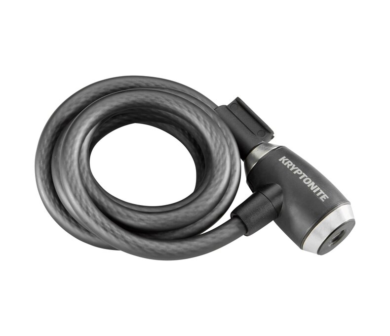 Kryptonite KryptoFlex 1218 Cable Lock - with Key, 6' x 12mm