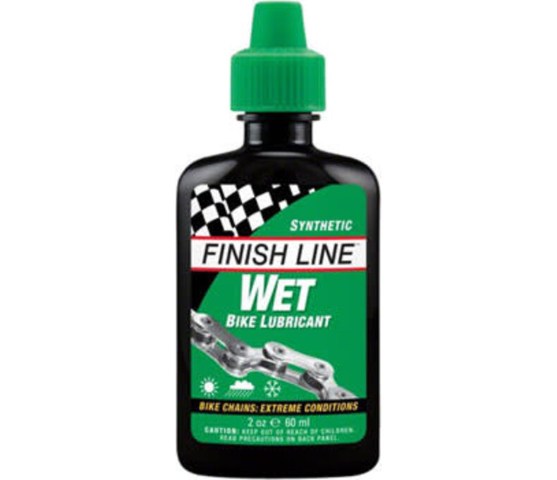 Finish Line WET Bike Chain Lube - 2 fl oz Drip
