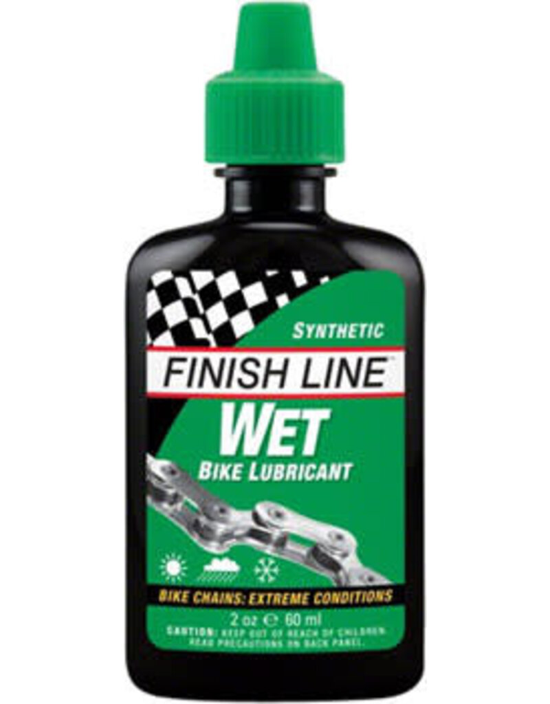 Finish Line Finish Line WET Bike Chain Lube - 2 fl oz Drip