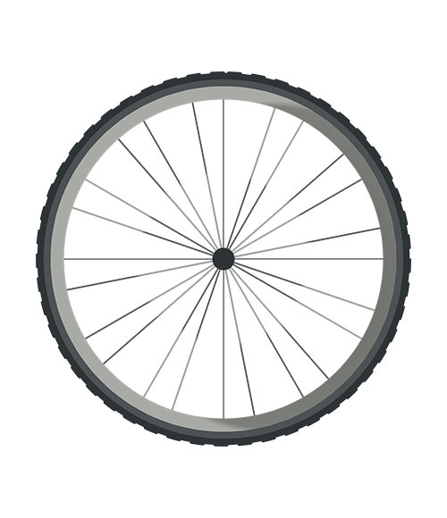 Shimano WH-RS100 Clincher Wheelset - F;20H/R;24H, For 11/10