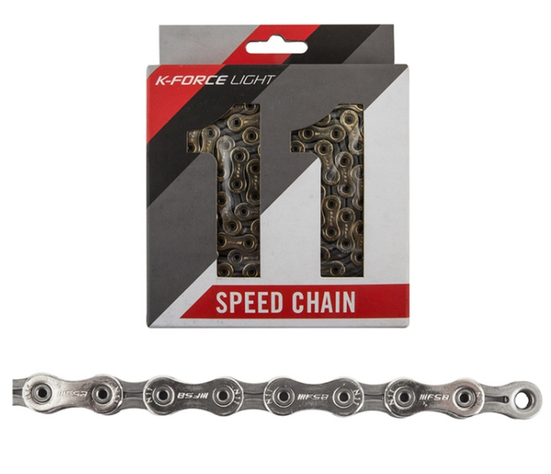 K Force Light Chain - 11-Speed, 117 Links, Silver