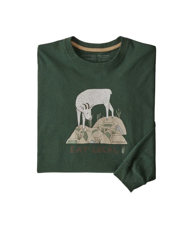 patagonia eat local t shirt