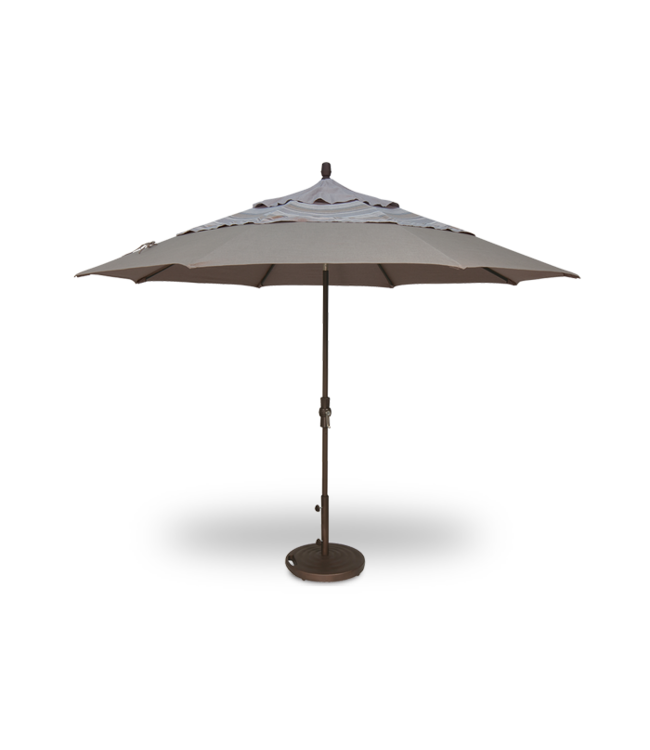 Treasure Garden 9' Collar Tilt Umbrella Grade A
