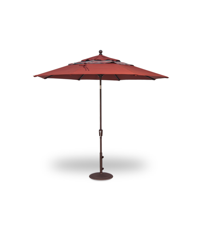 Treasure Garden 9' Push Button Umbrella Grade A
