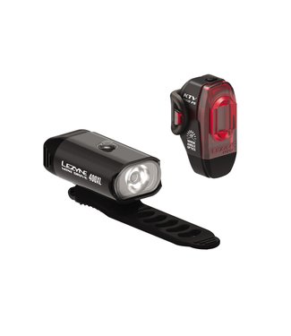 Lezyne Lezyne Mini Drive 400/Ktv Pro Light Set. Black