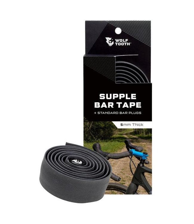 Wolf Tooth Wolf Tooth Components Supple Bar Tape - Black