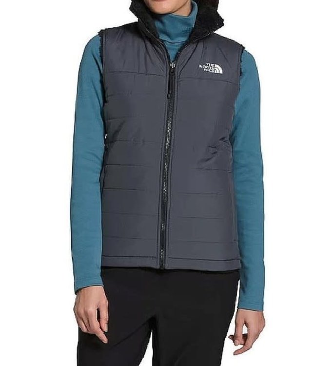 north face reversible vest