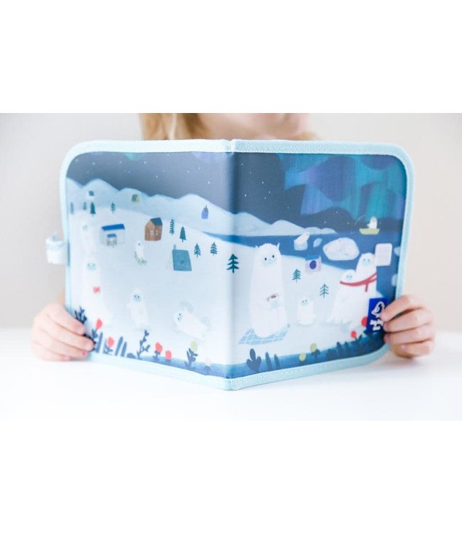 JAQ JAQ BIRD DOODLE IT + GO ERASABLE BOOK