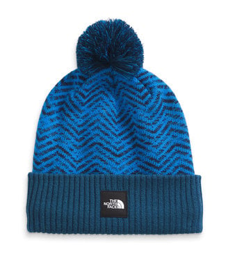 The North Face G CHEVRON POM BEANIE