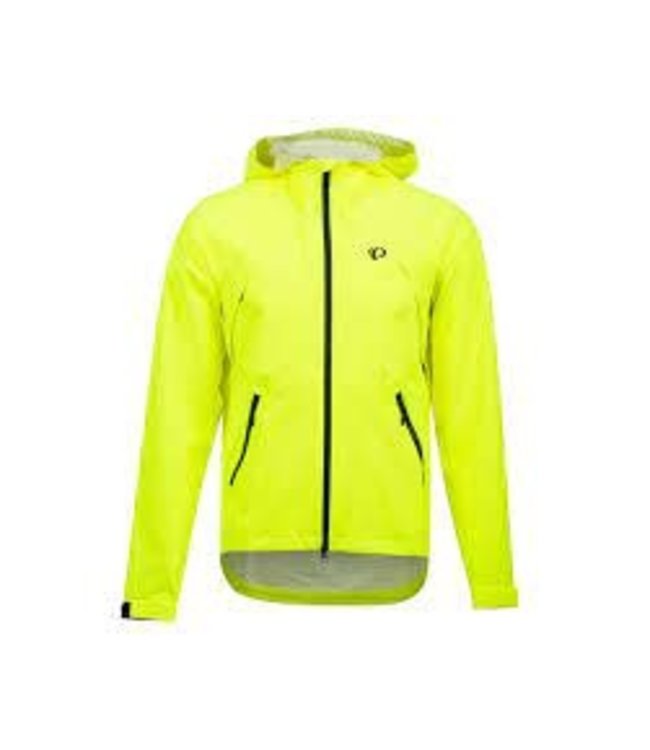 Pearl Izumi MONSOON WXB HOODED JACKET SCREAMING YELLOW/NAVY L