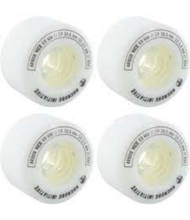 Arbor Vice - 69mm - 80a - White (set of 4 )