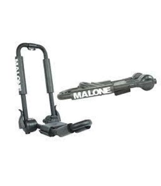 Malone FoldAway-J™ Kayak Carrier with Tie-Downs - J-Style - Folding - Side Loading