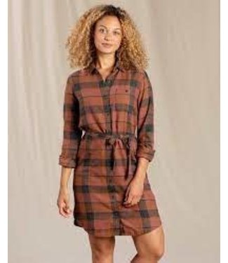 Toad&Co RE-FORM FLANNEL SHIRTDRESS