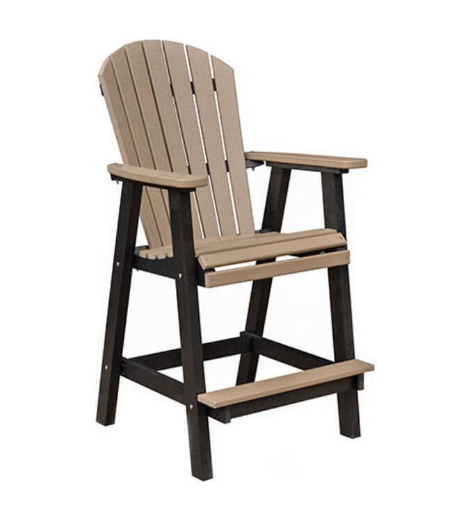 Berlin Gardens Comfo Back Bar Chair - Regular Finish