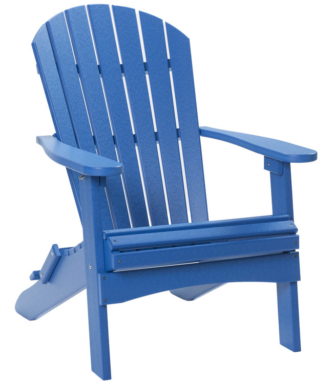 Berlin Gardens Comfo Back Folding Adirondack Chair - Tropical