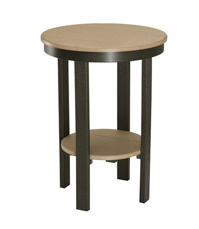 Berlin Gardens Round End Table (Bar Height) - Regular Finish