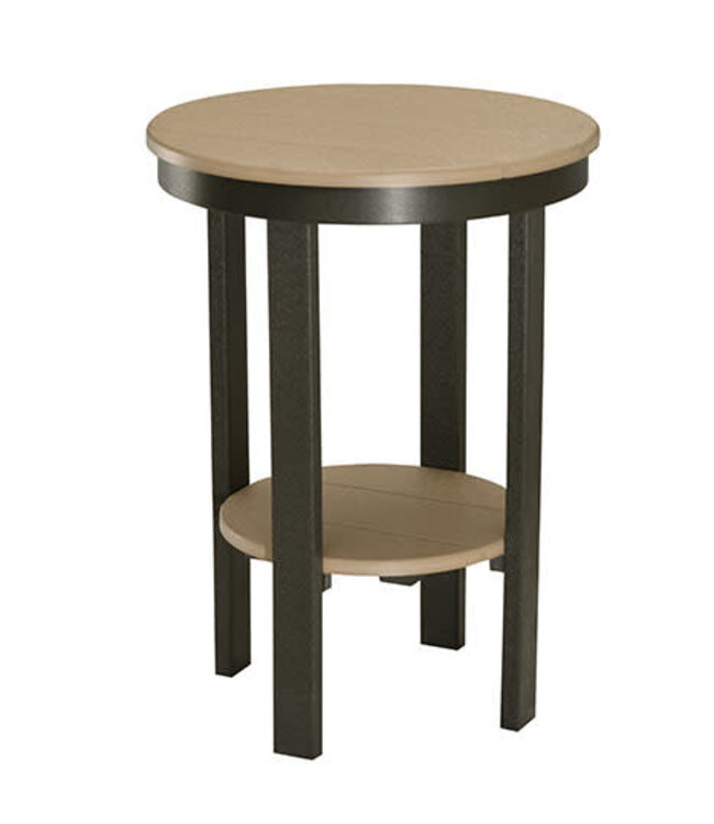 Berlin Gardens Round End Table (Bar Height) - Regular Finish