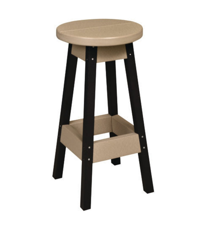 Berlin Gardens Outdoor Bar Stool - Regular Finish