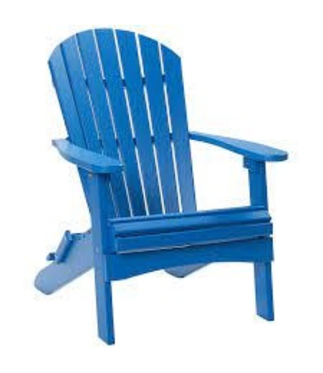 Berlin Gardens Comfo Back Folding Adirondack Chair - Tropical