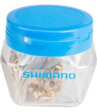 Shimano Shimano Bulk BH59 Olive and Insert Jar of 50 Pair