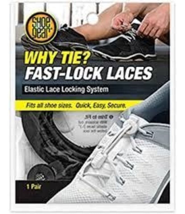 WHY TIE? FAST-LOCK LACES - Bushwhacker