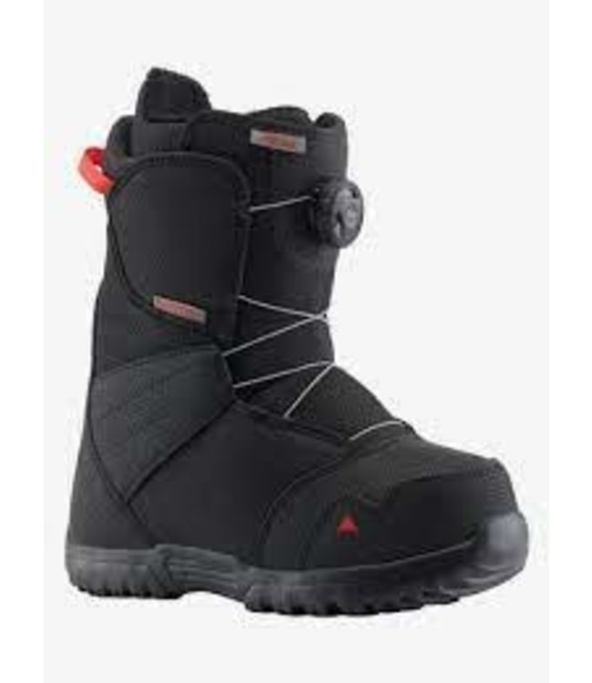 Burton Kids' Zipline Boa Boot Black 4K
