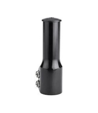 Dimension Dimension Steerer Extender 1-1/8 Black Threadless Adds 2 to 3-1/4 "