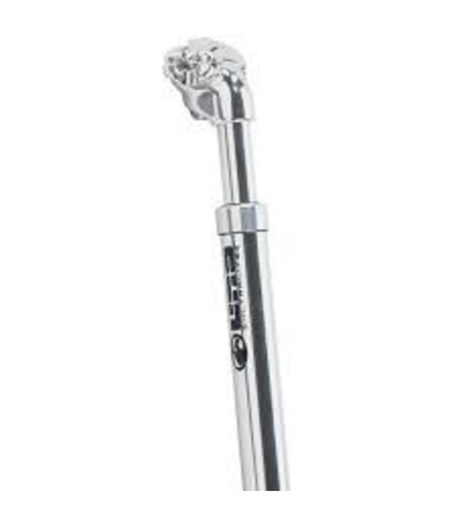 Kalloy Kalloy Uno Comfort Sus Seatpost, 27.2 x 350mm, Silver