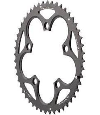 SRAM SRAM Force/Rival/Apex 48T 10-Speed 110mm Black Chainring for GXP Crank, Long Over-shift Pin, Use with 34T