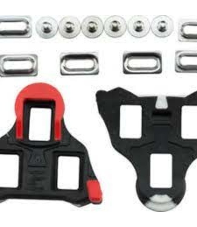 VP Components VP SL Road Cleat 0 Degree Float Black/Red