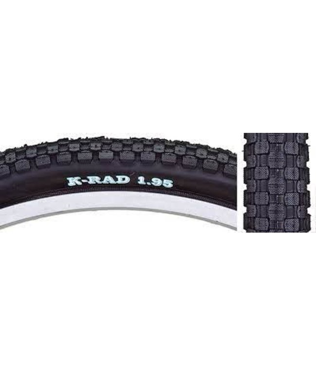 Sunlite TIRES SUNLT 26x1.95 BK/BSK KRAD K905 WIRE