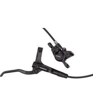 Shimano Shimano Alivio BL-MT200/BR-MT200 Disc Brake and Lever - Rear, Hydraulic, Post Mount, Resin Pads, Black