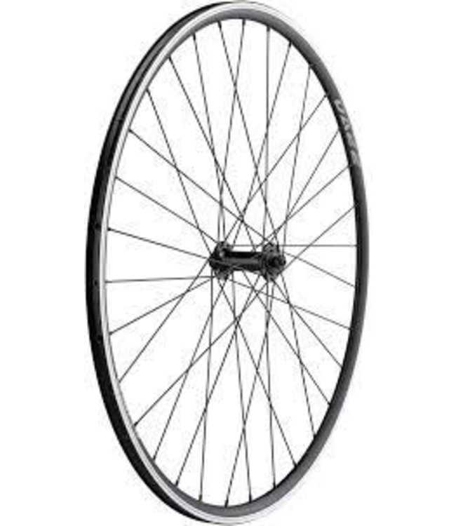 Quality Wheels Quality Wheels Tiagra/DA22 Front Wheel - 700, QR x 100mm, Rim Brake, Black, Clincher