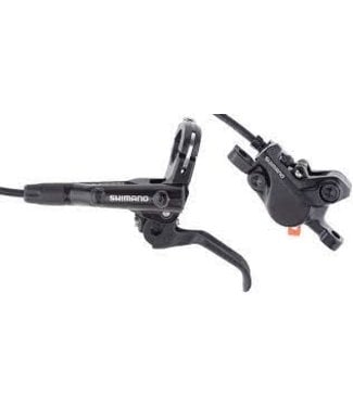 Shimano Shimano Deore BL-MT501/BR-MT500 Disc Brake and Lever - Front, Hydraulic, Post Mount, Resin Pads, Black