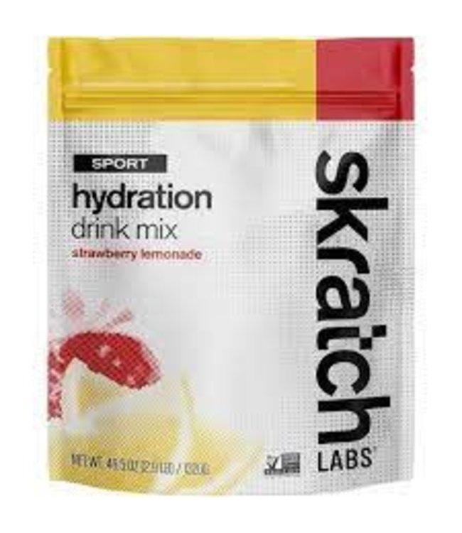 Skratch Labs Sport Hydration Drink Mix - Strawberry Lemonade, 1320g, 60-Serving Resealable Pouch