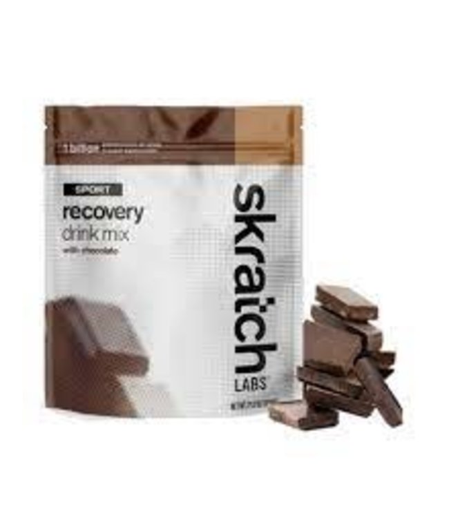 Skratch Labs Sport Recovery Drink Mix: Chocolate, 12-Serving Resealable Pouch