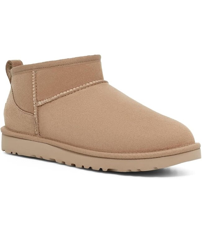 UGG W CLASSIC ULTRA MINI SAND 10