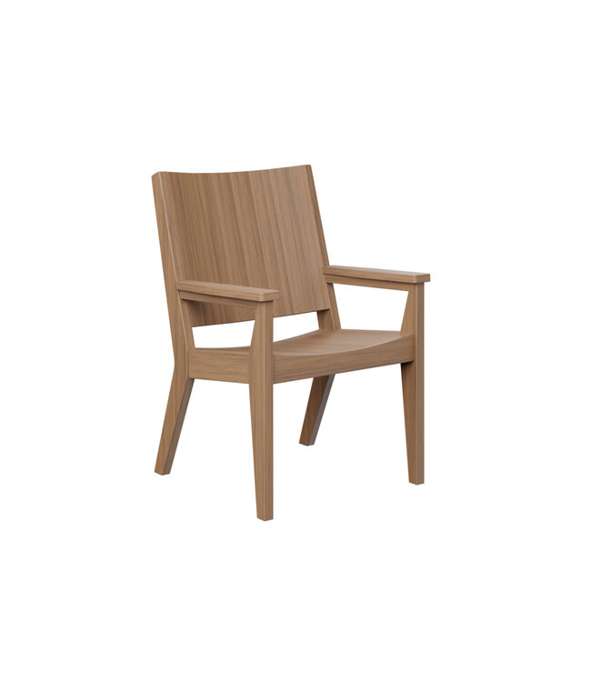 Berlin Gardens Mayhew Chat Dining Chair - Natural Finish