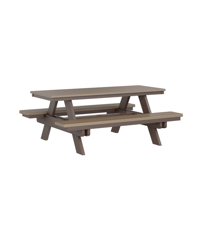 Berlin Gardens Rectangular Picnic Table - Regular Finish