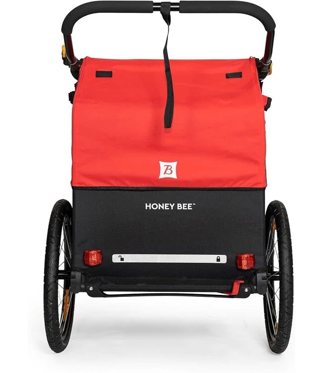 Burley Burley Honey Bee Child Trailer - Red
