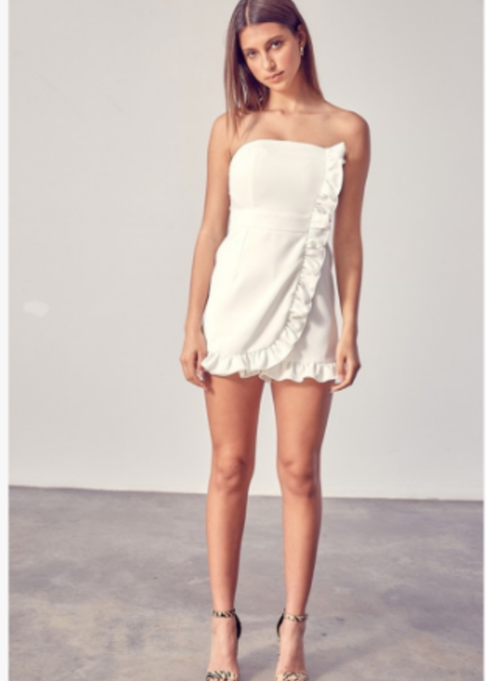 white party romper