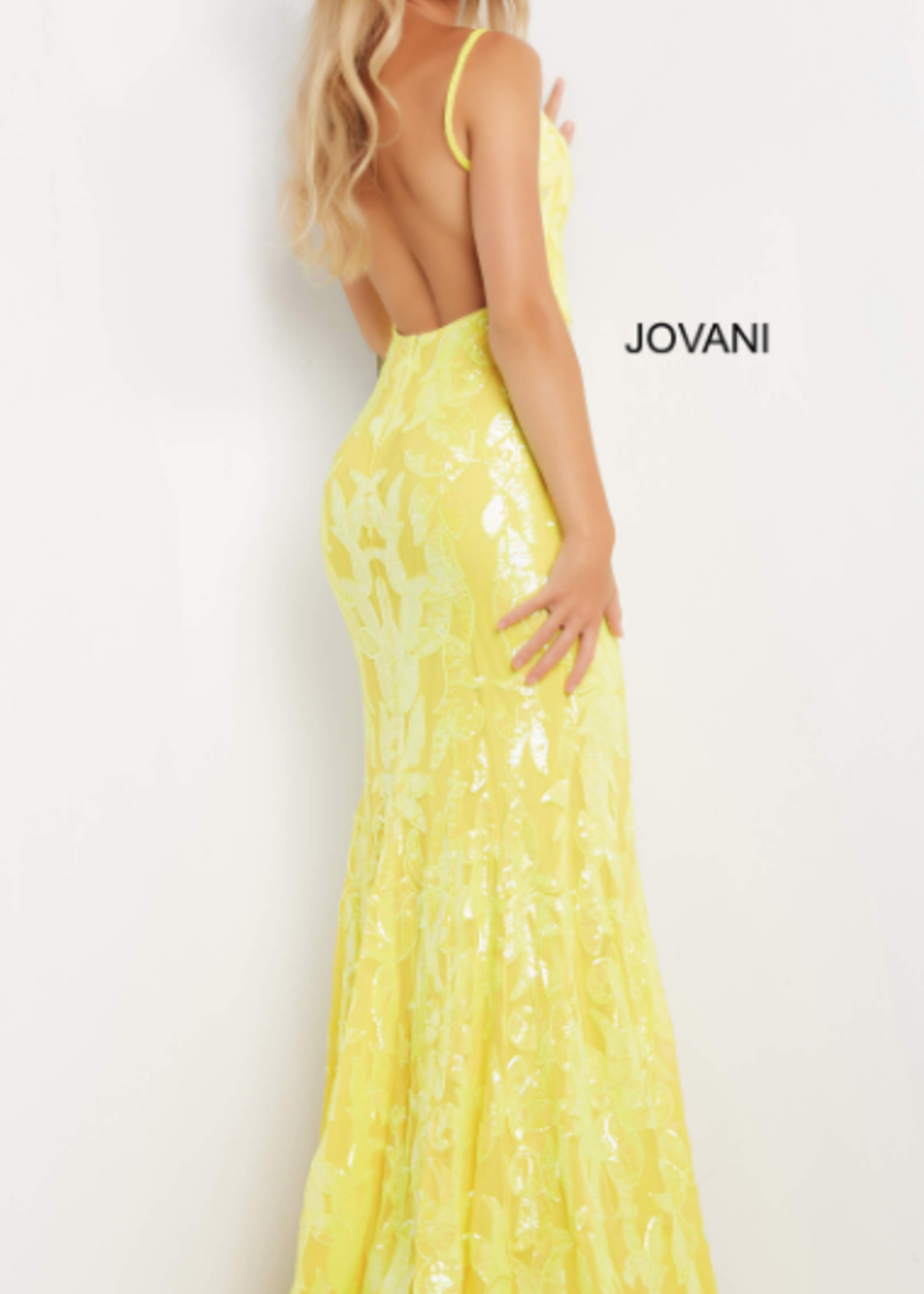 Jovani Dream Maker Yellow Formal Dress