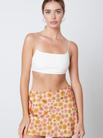 Happy Mix Floral Skirt (2 Colors)