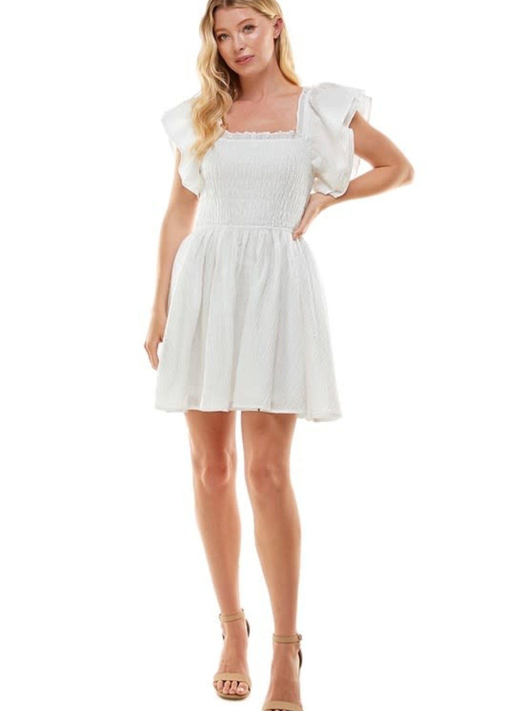 Summer Bliss White Dress