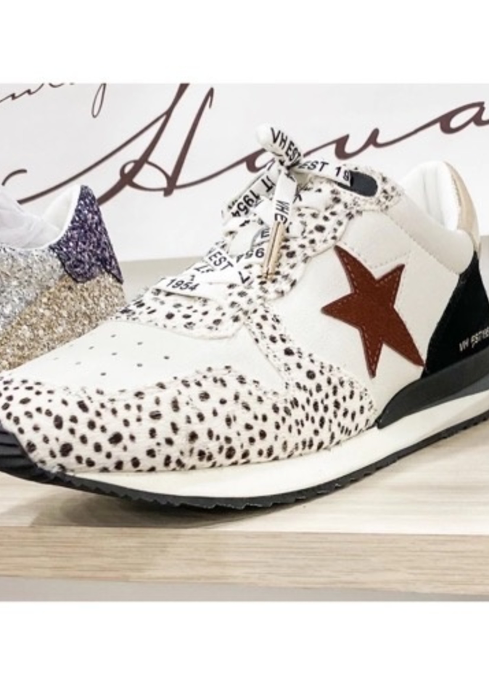 vintage havana wild cheetah sneakers